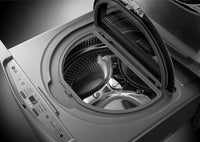 LG TWIN Wash™ 29" Sidekick™ Pedestal Washer - Graphite Steel|Laveuse-piédestal SidekickMC LG de 29 po – acier graphite|WD200CVP