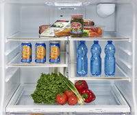 GE 23.8 Cu. Ft. French-Door Refrigerator with Space-Saving Icemaker – PFE24HSLKSS|Réfrigérateur GE de 23,8 pi³ à portes françaises avec machine à glaçons – PFE24HSLKSS|PFE24KSS