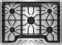 Frigidaire Gallery 30" 5-Burner Gas Cooktop – Stainless Steel|Surface de cuisson à gaz Frigidaire Gallery de 30 po à 5 brûleurs – acier inoxydable|FGGC3047S