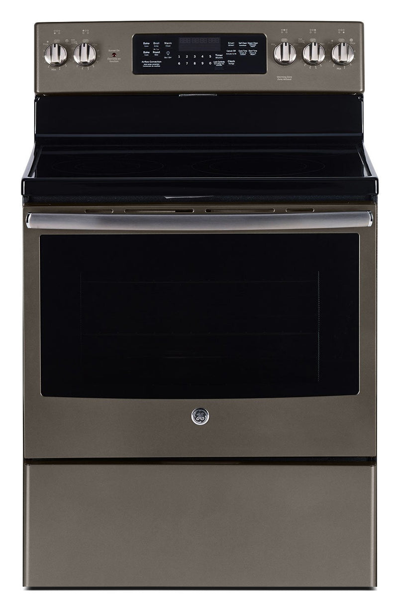 GE 5.0 Cu. Ft. Freestanding Electric Range – JCB840EKES|Cuisinière électrique amovible GE de 5,0 pi³ – JCB840EKES|JCB840EK