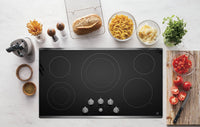 GE 36" Electric Cooktop – JP3536SJSS|Surface de cuisson électrique GE de 36 po – JP3536SJSS|JP3536SS