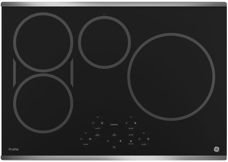 GE Profile 30" Electric Induction Cooktop – PHP9030SJSS|Surface de cuisson électrique à induction GE ProfileMC de 30 po - PHP9030SJSS|PHP9030S