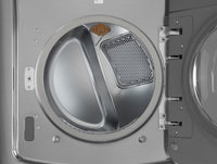 LG 9.0 Cu. Ft. Mega Capacity Electric Steam Dryer – Graphite Steel|Sécheuse électrique à la vapeur SteamDryerMC LG à énorme capacité de 9,0 pi³ - acier graphite|DLEX9000