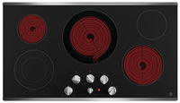 GE 36" Electric Cooktop – JP3536SJSS|Surface de cuisson électrique GE de 36 po – JP3536SJSS|JP3536SS