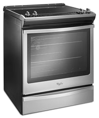 Whirlpool 6.4 Cu. Ft. Slide-In Electric Range with True Convection - YWEE745H0FS|Cuisinière électrique encastrable Whirlpool de 6.4 pi3 - YWEE745H0FS|YWEE745S