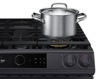 Samsung 6 Cu. Ft. Gas Range with Air Fry - NX60T8711SG/AA | Cuisinière à gaz Samsung de 6 pi3 avec friture à air chaud - NX60T8711SG/AA | NX60T87G