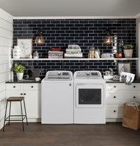 GE 6.0 Cu. Ft. Smart Top-Load Washer with Built-In Wi-Fi - GTW840CSNWS | Laveuse GE à chargement par le haut de 6,0 pi³ avec Wi-Fi intégré - GTW840CSNWS | GTW840WS