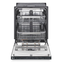 LG 24" Top-Control Built-In Dishwasher with TrueSteam® - LDP6810BM | Lave-vaisselle encastré LG de 24 po, commandes sur le dessus et technologie TrueSteamMD – LDP6810BM | LDP6810M