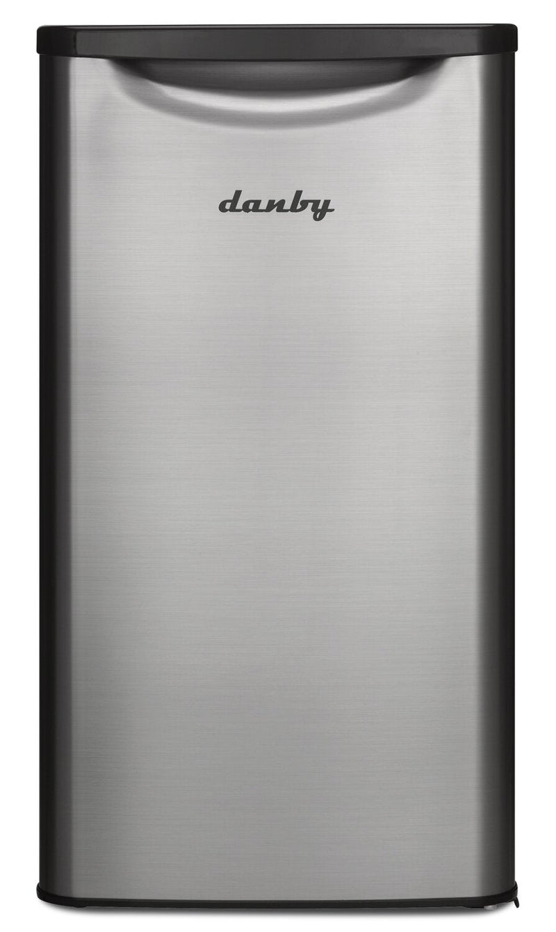 Danby 3.3 Cu. Ft. Contemporary Classic Compact Refrigerator - DAR033A6BSLDB-6 | Réfrigérateur compact Danby contemporain classique de 3,3 pi³ – DAR033A6BSLDB-6 | DAR033DB