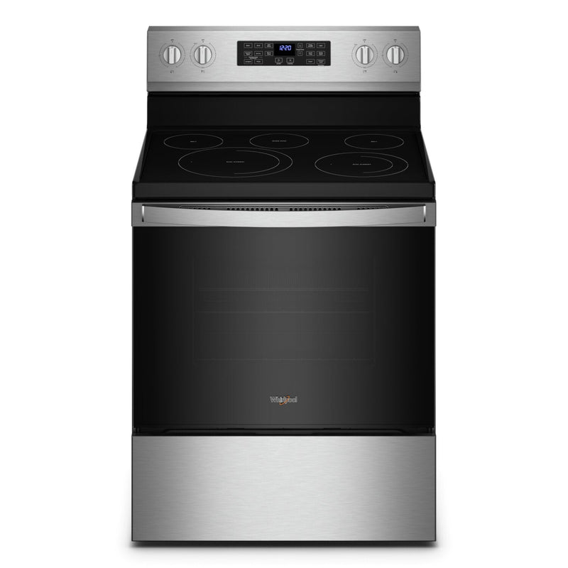 Whirlpool 5.3 Cu. Ft. Electric Range with 5-in-1 Air Fry Oven - YWFE550S0LZ | Cuisinière électrique Whirlpool de 5,3 pi3 avec option de friture à air 5 en 1 - YWFE550S0LZ | YWFE55LZ