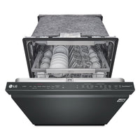 LG 24" Top-Control Built-In Dishwasher with TrueSteam® - LDP6810BM | Lave-vaisselle encastré LG de 24 po, commandes sur le dessus et technologie TrueSteamMD – LDP6810BM | LDP6810M