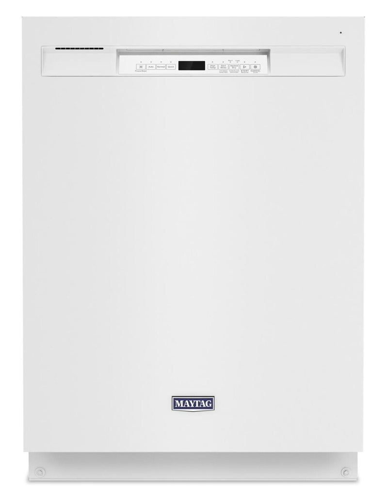 Maytag Front-Control Dishwasher with Dual Power Filtration - MDB4949SKW | Lave-vaisselle Maytag, commandes à l’avant et système de filtration à double puissance - MDB4949SKW | MDB494KW