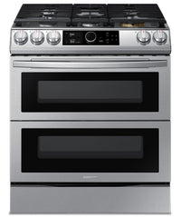Samsung 6.5 Cu. Ft. Flex Duo™ Front-Control Dual Fuel Range - NY63T8751SS/AA | Cuisinière hybride Samsung de 6,5 pi3 à commandes à l'avant avec système Flex DuoMC - NY63T8751SS/AA | NY63T87S
