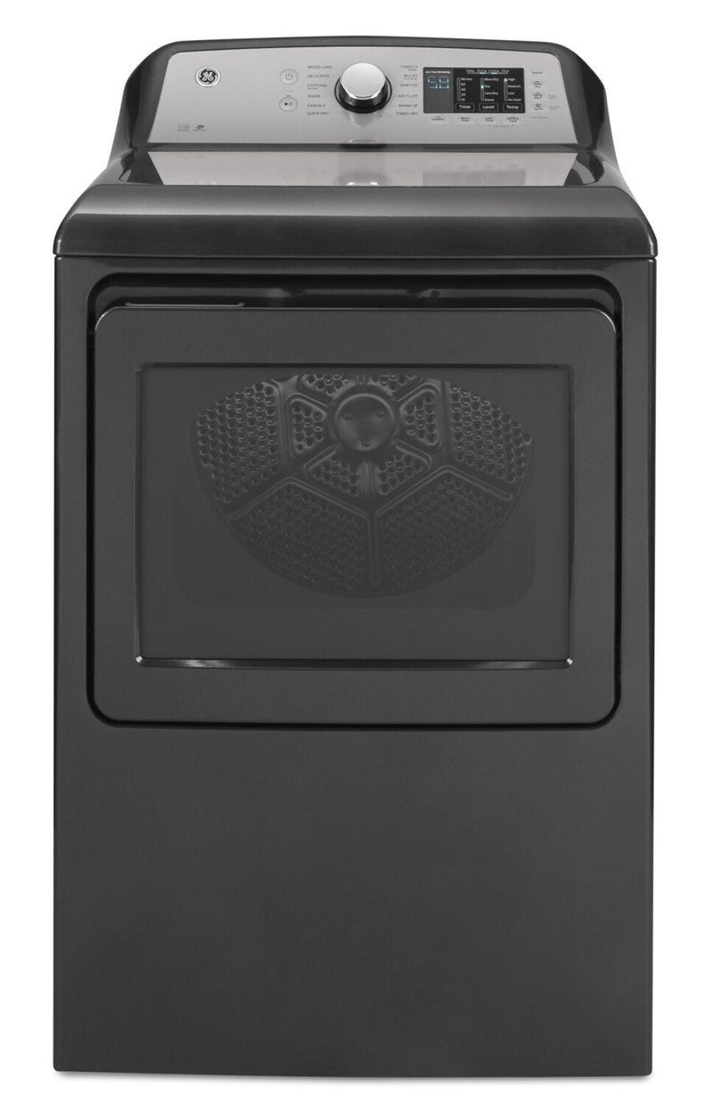 GE 7.4 Cu. Ft. Electric Dryer with Sanitize Cycle - GTD72EBMNDG | Sécheuse électrique GE de 7,4 pi³ avec cycle de désinfection - GTD72EBMNDG | GTD72EDG