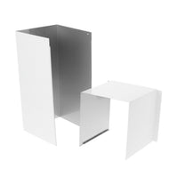 GE Duct Cover Extension in Matte White - UXCH4NWM | Extension de couvre-conduit GE noir mat - UXCH4NWM | UXCH4NWM