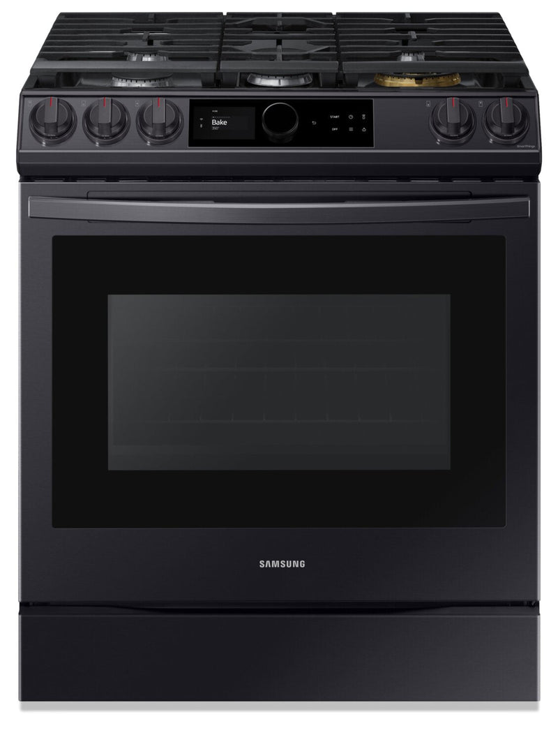 Samsung 6 Cu. Ft. Gas Range with Air Fry - NX60T8711SG/AA | Cuisinière à gaz Samsung de 6 pi3 avec friture à air chaud - NX60T8711SG/AA | NX60T87G
