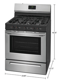 Frigidaire 5.0 Cu. Ft. Gas Range - FCRG3052AS | Cuisinière à gaz Frigidaire de 5,0 pi3 - FCRG3052AS | FCRG305S