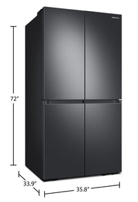 Samsung 29 Cu. Ft. 4-Door Refrigerator with FlexZone™ - RF29A9671SG/AC | Réfrigérateur Samsung de 29 pi³ à 4 portes avec compartiment FlexZoneMC – RF29A9671SG/AC | RF29A96G
