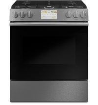 Café 5.7 Cu. Ft. 6-Burner Front-Control Dual Fuel Range - CC2S900M2NS5 | Cuisinière hybride Café de 5,7 pi3 avec commandes à l’avant et 6 brûleurs - CC2S900M2NS5 | CC2S900N