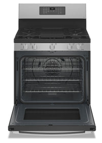 GE Profile 5.7 Cu. Ft. Freestanding Dual Fuel Range - PC2B935YPFS | Cuisinière hybride amovible GE ProfileMC de 5,7 pi³ – PC2B935YPFS | PC2B935S