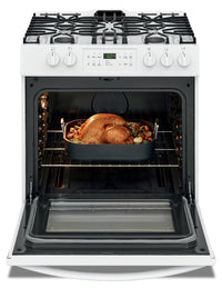 Frigidaire 5.0 Cu. Ft. Front-Control Freestanding Gas Range - FFGH3054UW | Cuisinière à gaz Frigidaire de 5,0 pi3 à commandes à l’avant - FFGH3054UW | FFGH305W