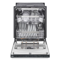 LG 24" Top-Control Built-In Dishwasher with TrueSteam® - LDP6810BM | Lave-vaisselle encastré LG de 24 po, commandes sur le dessus et technologie TrueSteamMD – LDP6810BM | LDP6810M