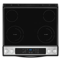 Whirlpool 4.8 Cu. Ft. Electric Range with Frozen Bake™ - YWEE515S0LS | Cuisinière électrique Whirlpool de 4,8 pi3 avec technologie Frozen BakeMC - YWEE515S0LS | YWEE515S
