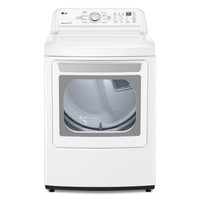 LG 7.3 Cu. Ft. Electric Dryer - DLE7150W | Sécheuse électrique LG de 7,3 pi³ – DLE7150W | DLE7150W