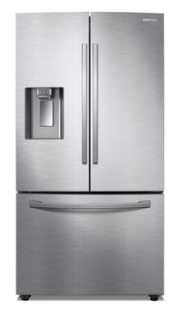 Samsung 22.6 Cu. Ft. Counter-Depth French-Door Refrigerator with Twin Cooling Plus™ - RF23R6201SR/AA | Réfrigérateur Samsung 22,6 pi3 portes françaises, profondeur comptoir, Twin Cooling PlusMD - RF23R6201SR/AA | RF23R62S