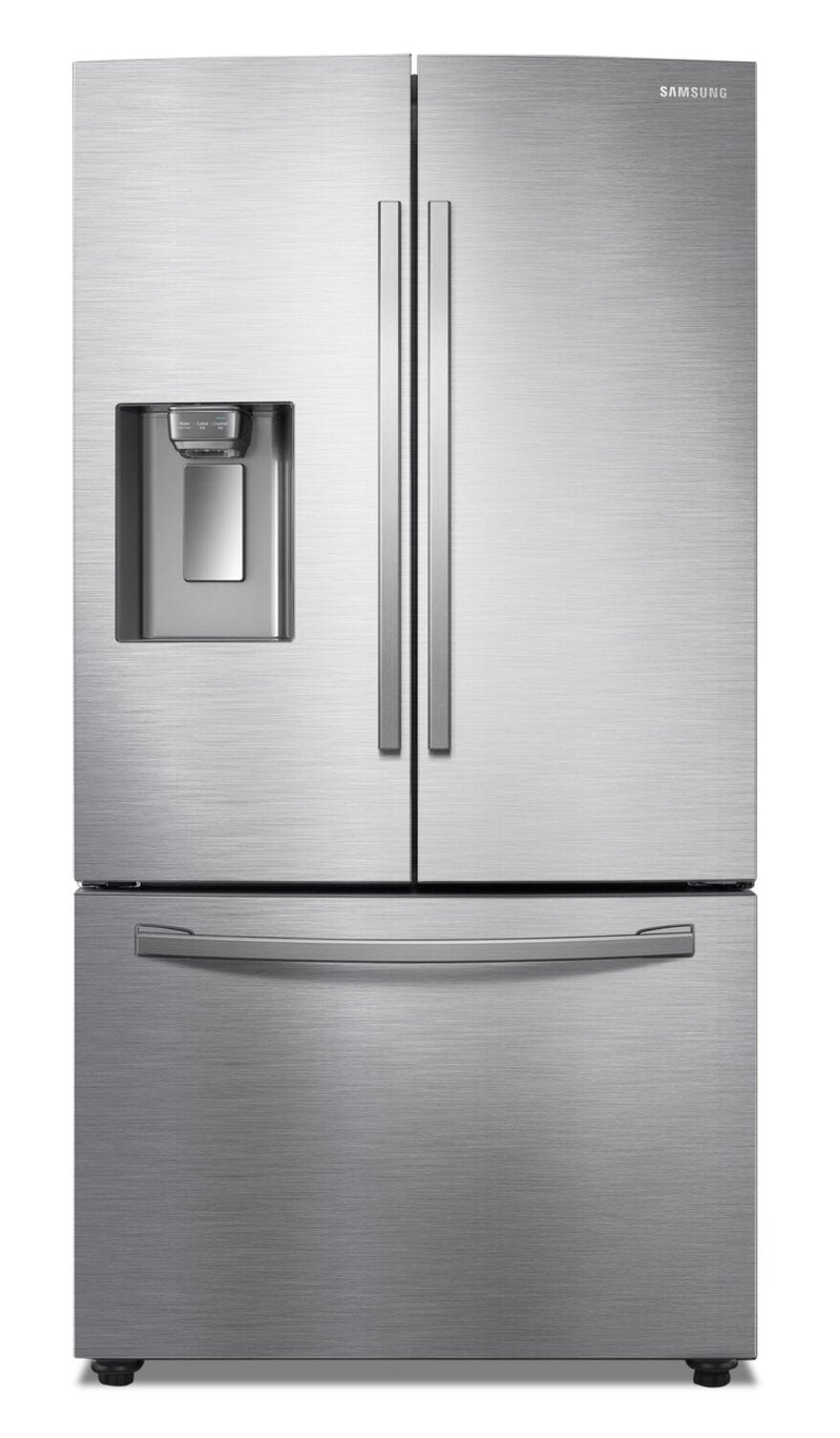 Samsung 22.6 Cu. Ft. Counter-Depth French-Door Refrigerator with Twin Cooling Plus™ - RF23R6201SR/AA | Réfrigérateur Samsung 22,6 pi3 portes françaises, profondeur comptoir, Twin Cooling PlusMD - RF23R6201SR/AA | RF23R62S
