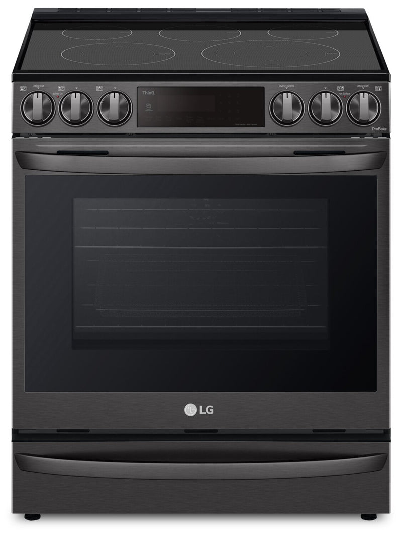 LG 6.3 Cu. Ft. Smart Electric Range with Air Fry and Sous Vide - LSEL6337D | Cuisinière intelligente électrique LG de 6,3 pi3 avec fonction AirFry et Air Sous Vide - LSEL6337D | LSEL637D