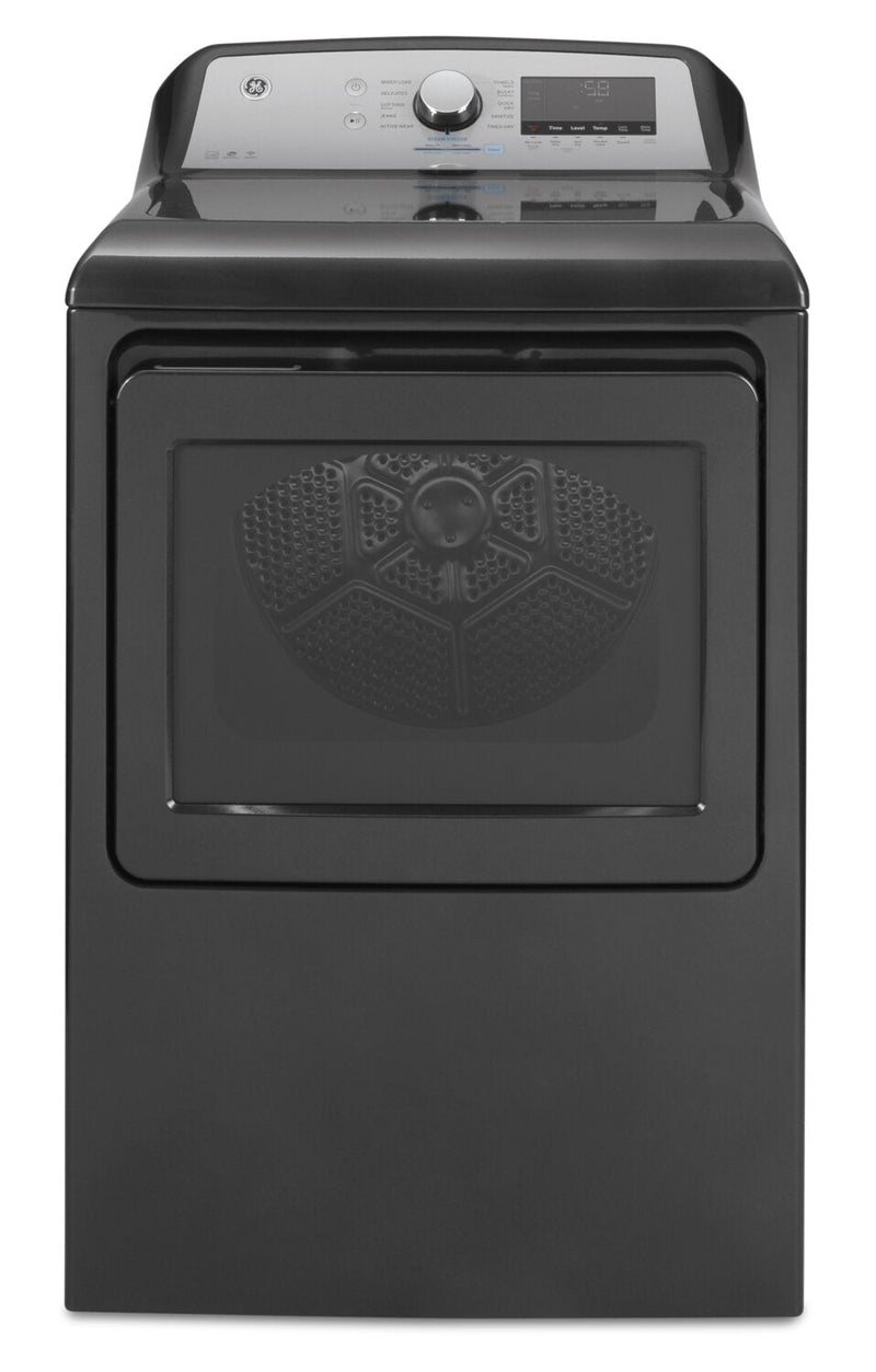GE 7.4 Cu. Ft. Gas Dryer with Built-In Wi-Fi and Sensor Dry - GTD84GCMNDG | Sécheuse à gaz GE de 7,4 pi3 avec Wi-Fi intégré et séchage par capteur - GTD84GCMNDG | GTD84GDG