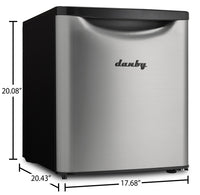 Danby 1.7 Cu. Ft. Compact Refrigerator - DAR017A3BSLDB-6 | Réfrigérateur compact Danby de 1,7 pi3 - DAR017A3BSLDB-6 | DAR017BS