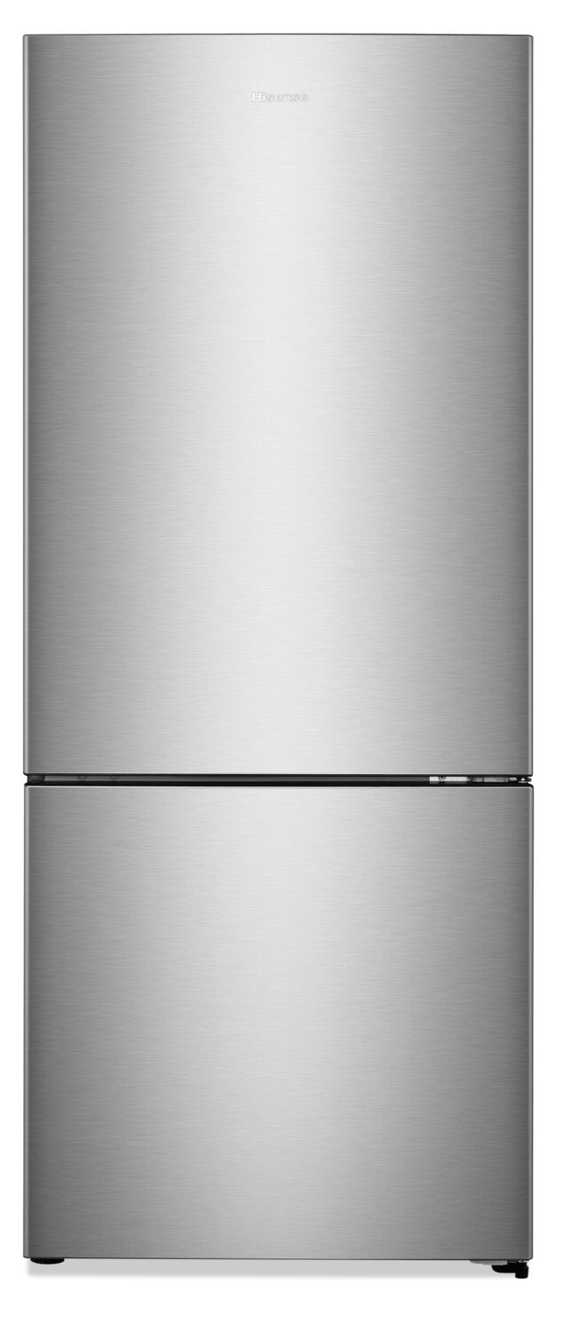 Hisense 14.8 Counter-Depth Bottom-Mount Refrigerator - RB15N6ASE |  Réfrigérateur Hisense de 14,8 pi³ de profondeur comptoir à congélateur inférieur - RB15N6ASE | RB15N6AS