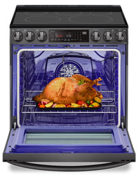 LG 6.3 Cu. Ft. Smart Electric Range with Air Fry and Sous Vide - LSEL6337D | Cuisinière intelligente électrique LG de 6,3 pi3 avec fonction AirFry et Air Sous Vide - LSEL6337D | LSEL637D