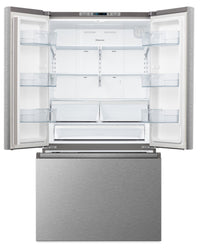 Hisense 26.6 Cu. Ft. French-Door Refrigerator - RF26N6AFE | Réfrigérateur Hisense de 26,6 pi³ à portes françaises - RF26N6AFE | RF26N6AF