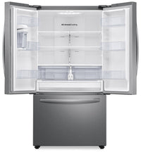 Samsung 28 Cu. Ft. French-Door Refrigerator - RF28T5021SR/AA | Réfrigérateur Samsung de 28 pi³ à portes françaises - RF28T5021SR/AA | RF28T50S