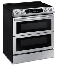 Samsung 6.3 Cu. Ft. Slide-In Electric Range with Flex Duo and Air Fry - NE63T8751SS/AC | Cuisinière électrique encastrée Samsung de 6,3 pi3 avec Flex DuoMC et Air Fry - NE63T8751SS/AC | NE63T85S