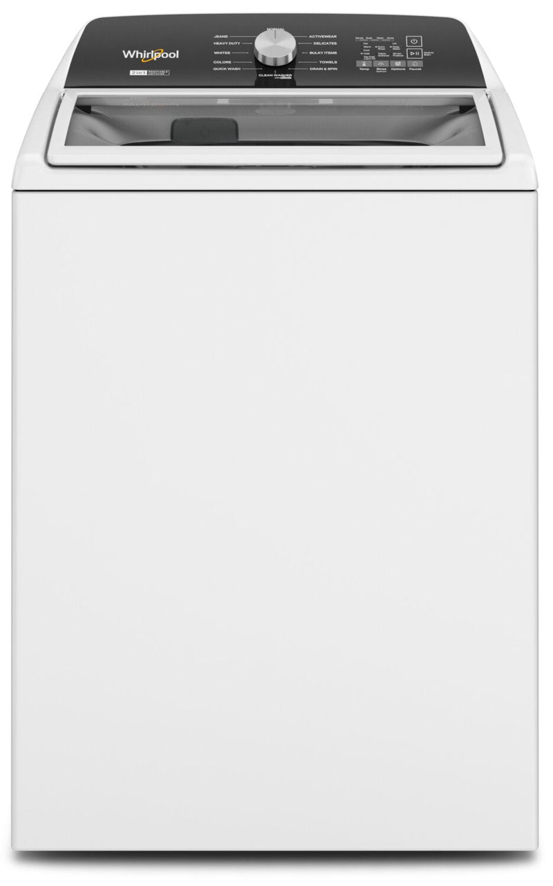 Whirlpool 5.4 / 5.5 Cu. Ft. Top-Load Washer with Removable Agitator - WTW5057LW | Laveuse Whirlpool à chargement par le haut de 5,4 pi3/5,5 pi3 avec agitateur amovible - WTW5057LW | WTW5057W