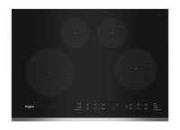 Whirlpool 30" Electronic Induction Cooktop - WCI55US0JS | Surface de cuisson électrique à induction Whirlpool de 30 po - WCI55US0JS | WCI55USS