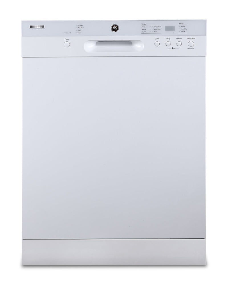 GE 24" Built-In Dishwasher with Stainless Steel Tall Tub - GBF532SGPWW | Lave-vaisselle encastré GE de 24 po avec cuve haute en acier inoxydable – GBF532SGPWW | GBF532SW