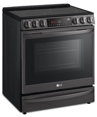 LG 6.3 Cu. Ft. Smart Electric Range with Air Fry and Sous Vide - LSEL6337D | Cuisinière intelligente électrique LG de 6,3 pi3 avec fonction AirFry et Air Sous Vide - LSEL6337D | LSEL637D