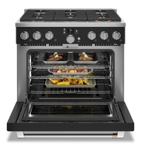 Café 6.2 Cu. Ft. Smart Commercial-Style 6-Burner Gas Range - CGY366P3TD1 | Cuisinière à gaz intelligente Café de style commercial de 6,2 pi3 à 6 brûleurs - CGY366P3TD1 | CGY366TD