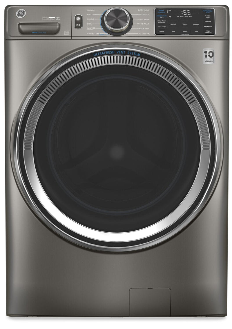 GE 5.5 Cu. Ft. Front-Load Washer with Built-In Wi-Fi - GFW650SPNSN  | Laveuse GE à chargement frontal de 5,5 pi³ avec Wi-Fi intégré - GFW650SPNSN  | GFW650SN