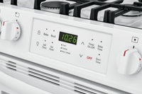 Frigidaire 5.0 Cu. Ft. Front-Control Freestanding Gas Range - FFGH3054UW | Cuisinière à gaz Frigidaire de 5,0 pi3 à commandes à l’avant - FFGH3054UW | FFGH305W
