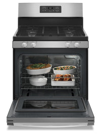 GE 4.8 Cu. Ft. Freestanding Gas Range - JCGBS61RPSS | Cuisinière à gaz amovible GE de 4,8 pi³ - JCGBS61RPSS | JCGBS61S