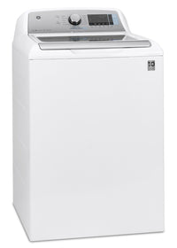 GE 6.0 Cu. Ft. Smart Top-Load Washer with Built-In Wi-Fi - GTW840CSNWS | Laveuse GE à chargement par le haut de 6,0 pi³ avec Wi-Fi intégré - GTW840CSNWS | GTW840WS