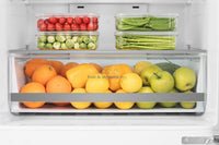 Hisense 14.8 Counter-Depth Bottom-Mount Refrigerator - RB15N6ASE |  Réfrigérateur Hisense de 14,8 pi³ de profondeur comptoir à congélateur inférieur - RB15N6ASE | RB15N6AS