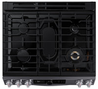 Samsung 6 Cu. Ft. Gas Range with Air Fry - NX60T8711SG/AA | Cuisinière à gaz Samsung de 6 pi3 avec friture à air chaud - NX60T8711SG/AA | NX60T87G