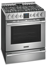 Frigidaire Professional 5.6 Air Fry Gas Range - PCFG3078AF | Cuisinière électrique Frigidaire Professional 5,6 pi3, commandes à l’avant, friture à air-PCFG3078AF | PCFG307F